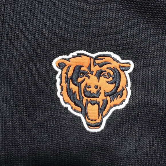 NWT NFL CHICAGO BEARS ZIP-UP THERMAL JACKET LARGE - Picture 3 of 5